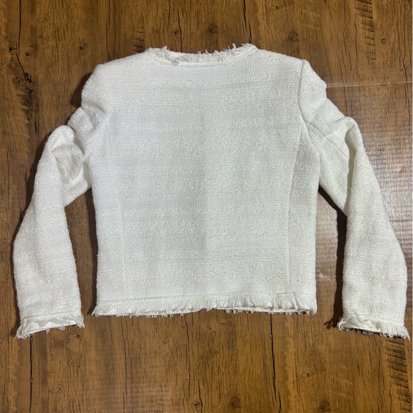 Alice + Olivia whiteTweed Blazer/jacket - Picture 15 of 16